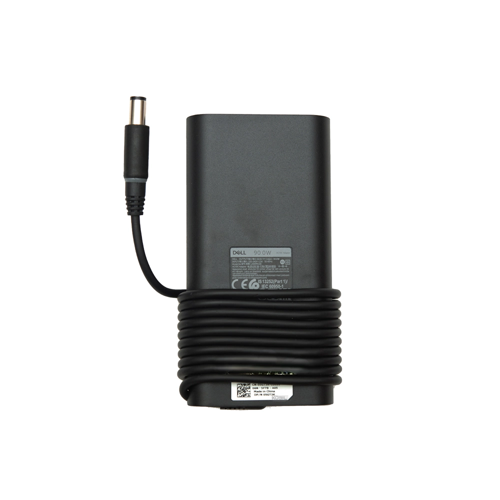 Dell Laptop Adapter Original 90w 19.5v/4.62a | 7.4mm x 5.0mm |Big Pin (Box Seal Opened for Serial No) (No Power Cable Included) view 2